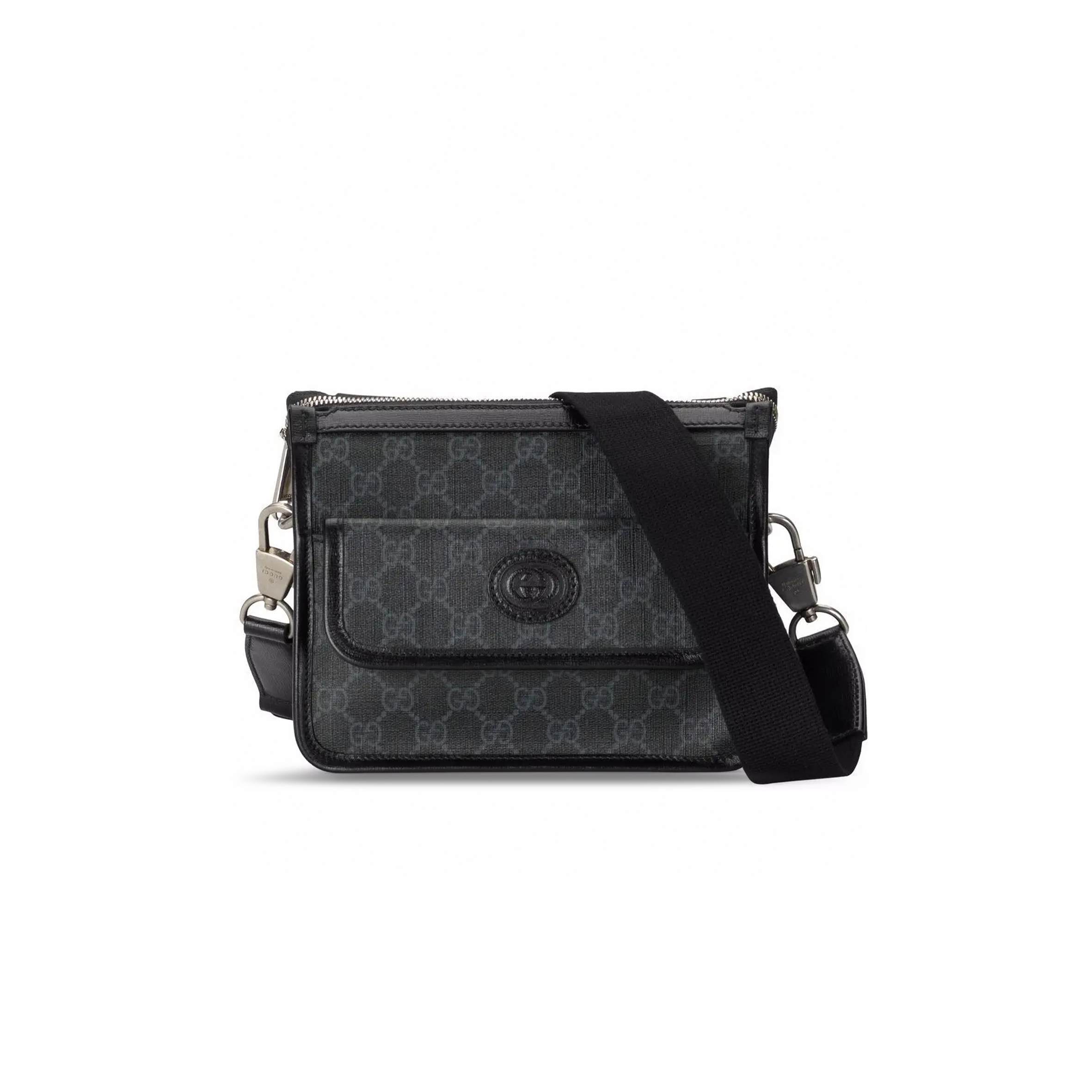 GUCCI MESSENGER BAG WITH INTERLOCKING&G 674164 (21*16.5*8cm)